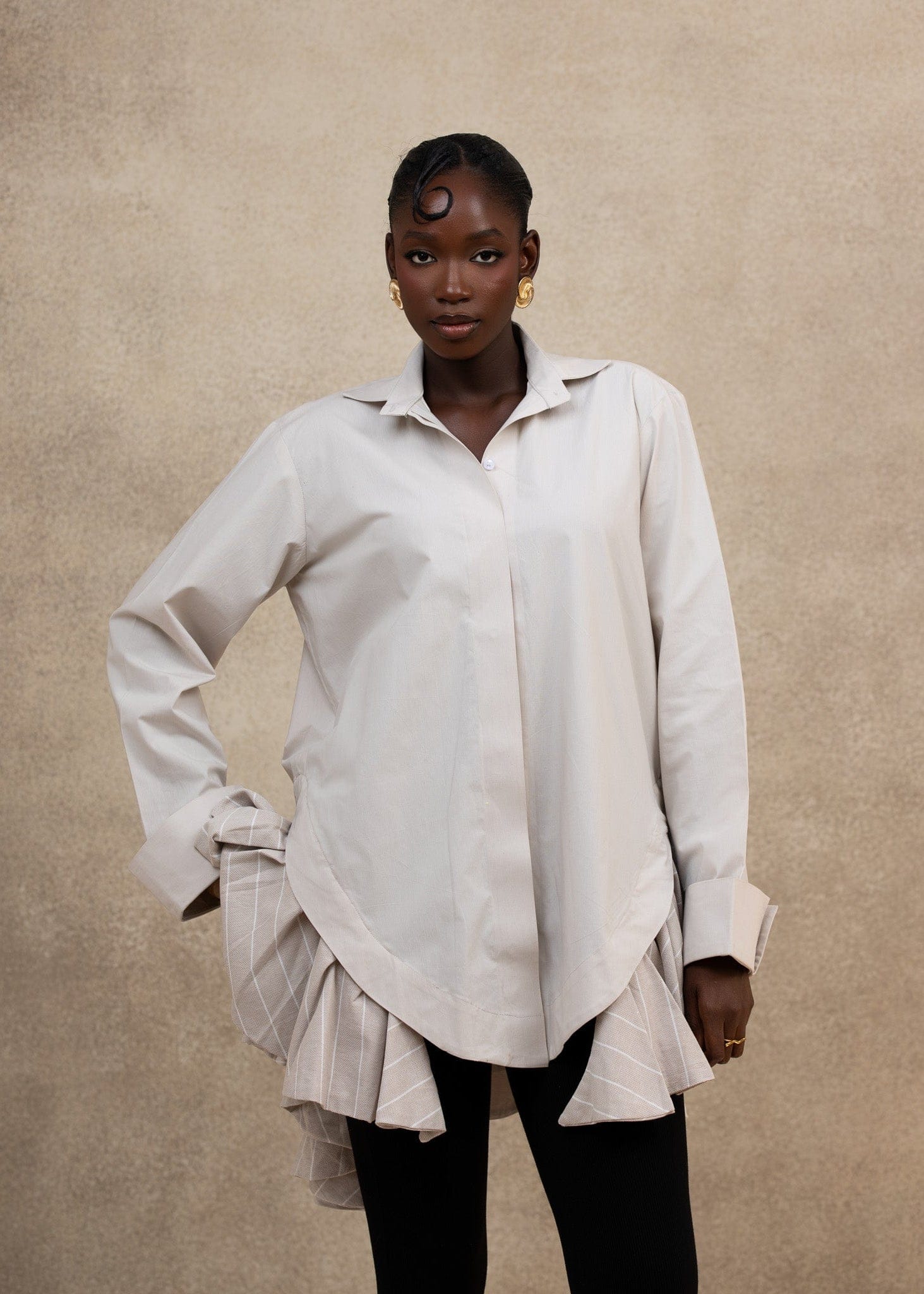 Ruks à la mode Dress Lila Shirt Dress