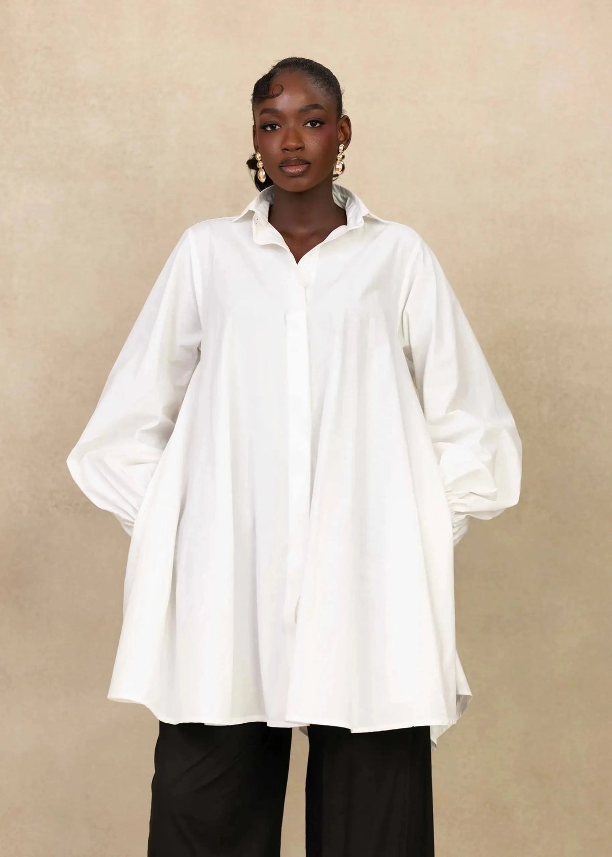 Ruks á la mode Shirts & Blouses Mai Puff Sleeves Shirt