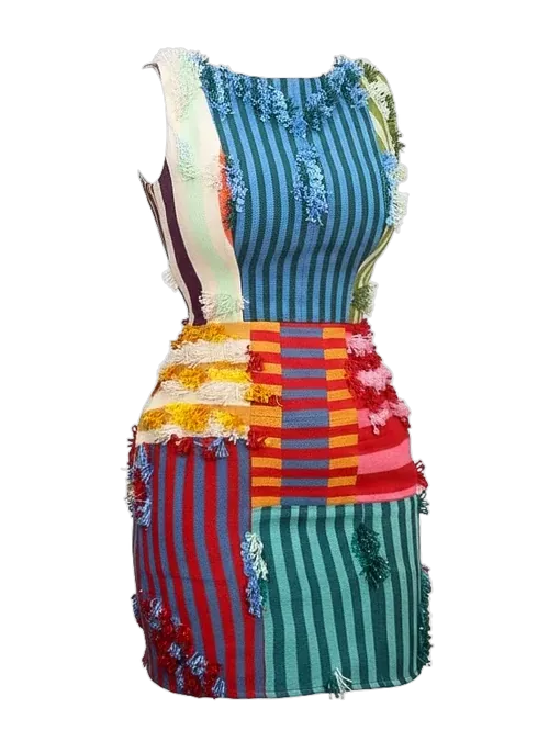 Sheye Oladejo Dress Àsàké Mini Dress