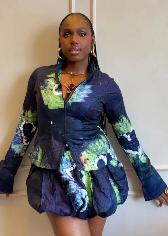 Spice of Lagos Skirts Bubble skirt