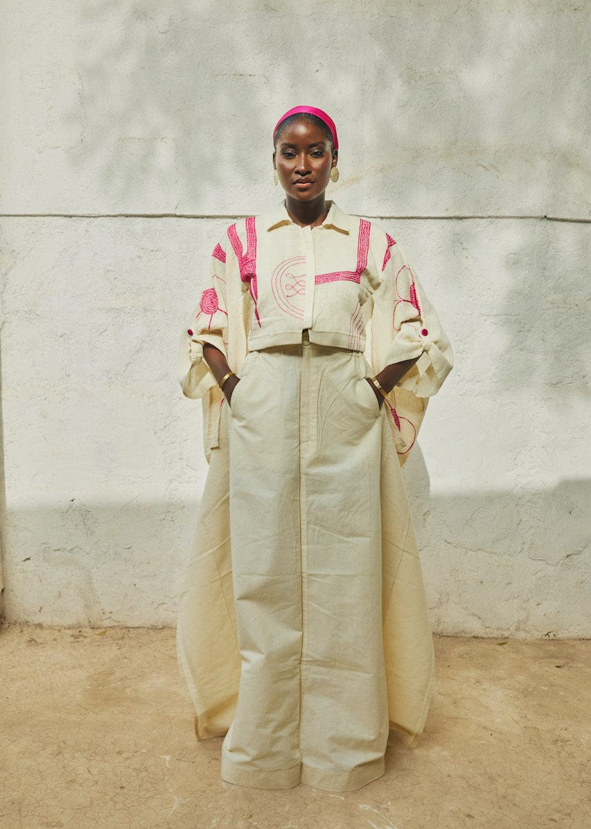 Sultana Shirt BOUGAINVILLEA High low shirt