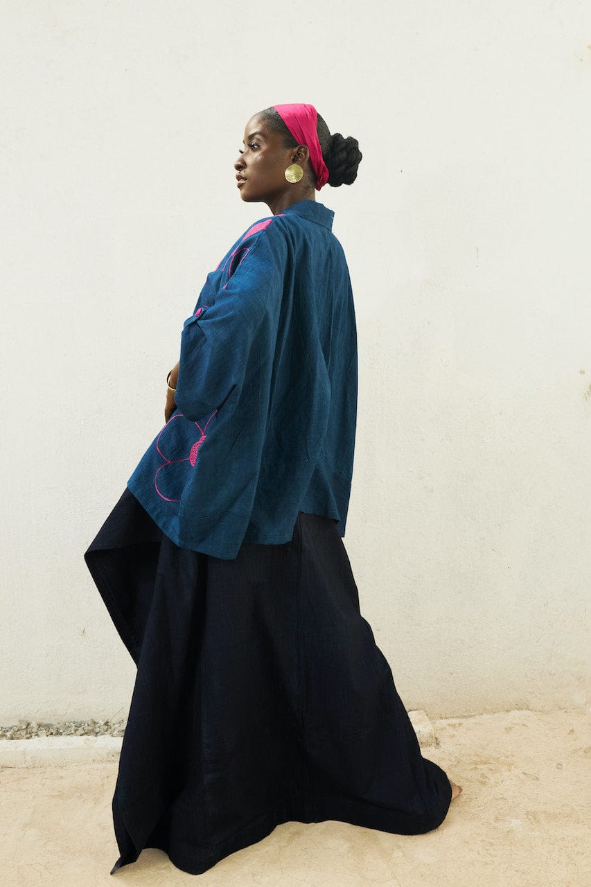 Sultana Shirt BOUGAINVILLEA High low shirt