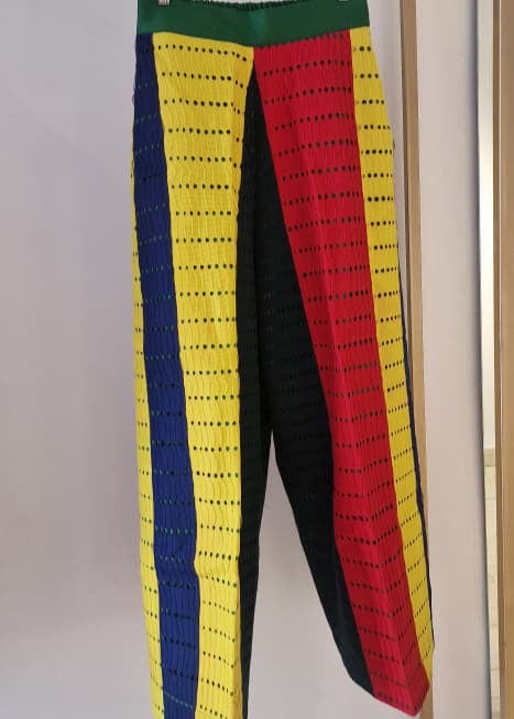 The Budding Blue Pants Aworewa Asooke Pant 2