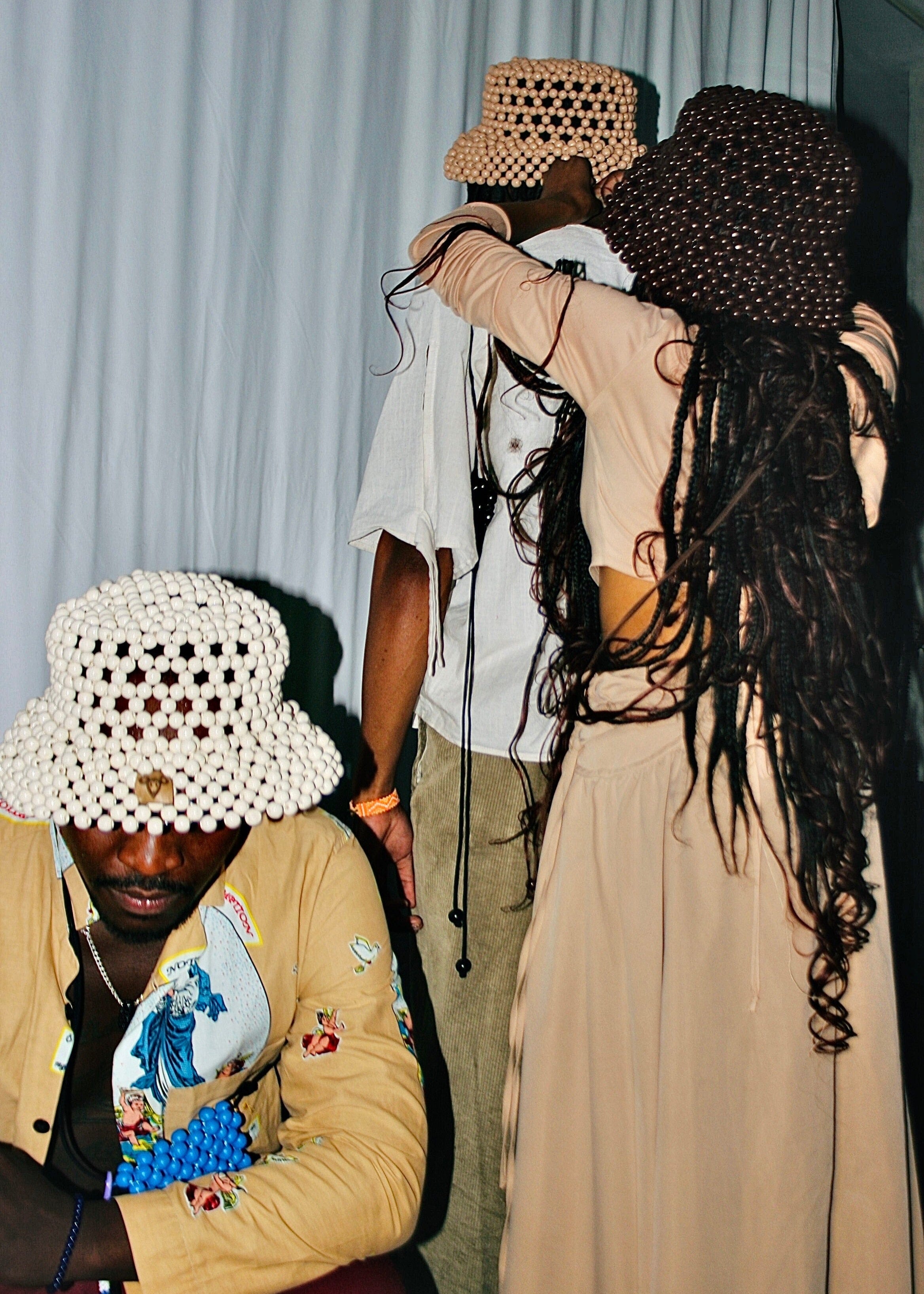 Tribal Monkey Hats The Beaded Bucket Hat