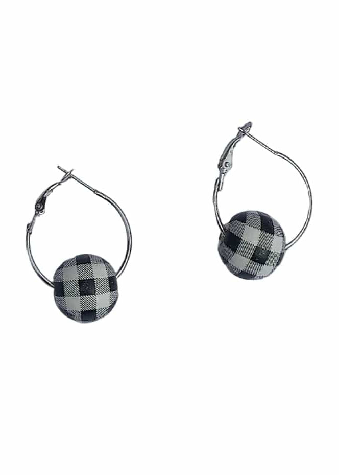 Tribal Monkey Jewellery Beads In Hoops