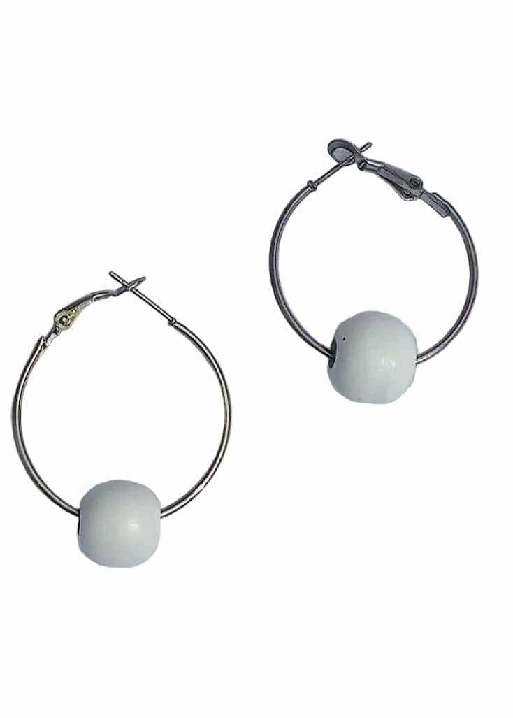 Tribal Monkey Jewellery Beads In Hoops