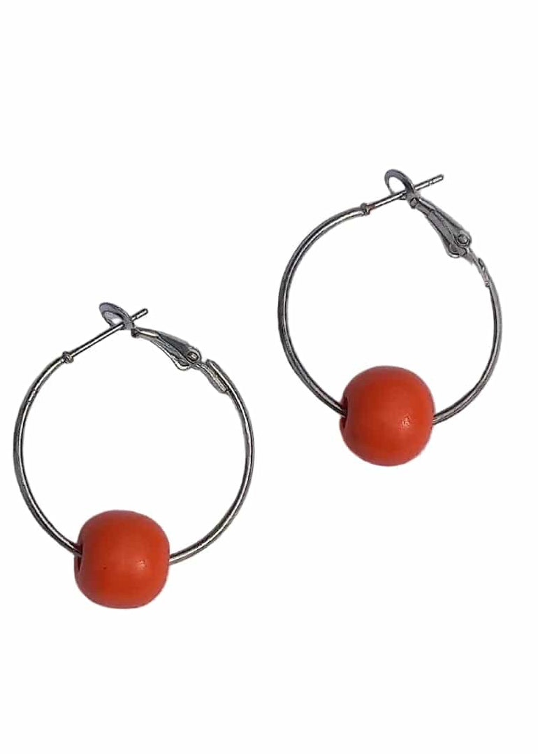 Tribal Monkey Jewellery Beads In Hoops