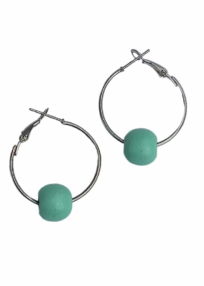 Tribal Monkey Jewellery Beads In Hoops