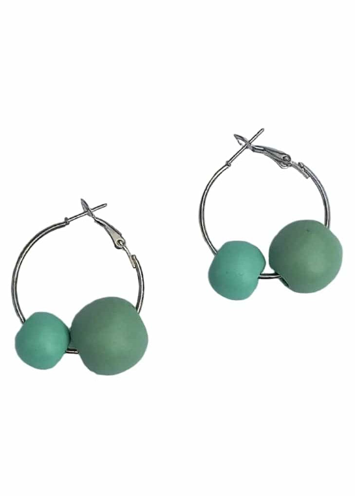 Tribal Monkey Jewellery Beads In Hoops