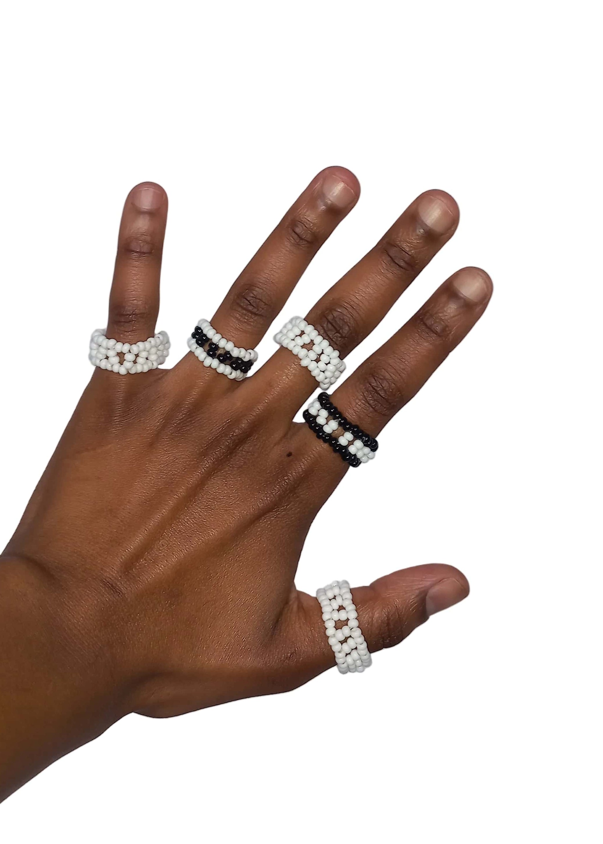 Tribal Monkey Jewellery Textured Rings