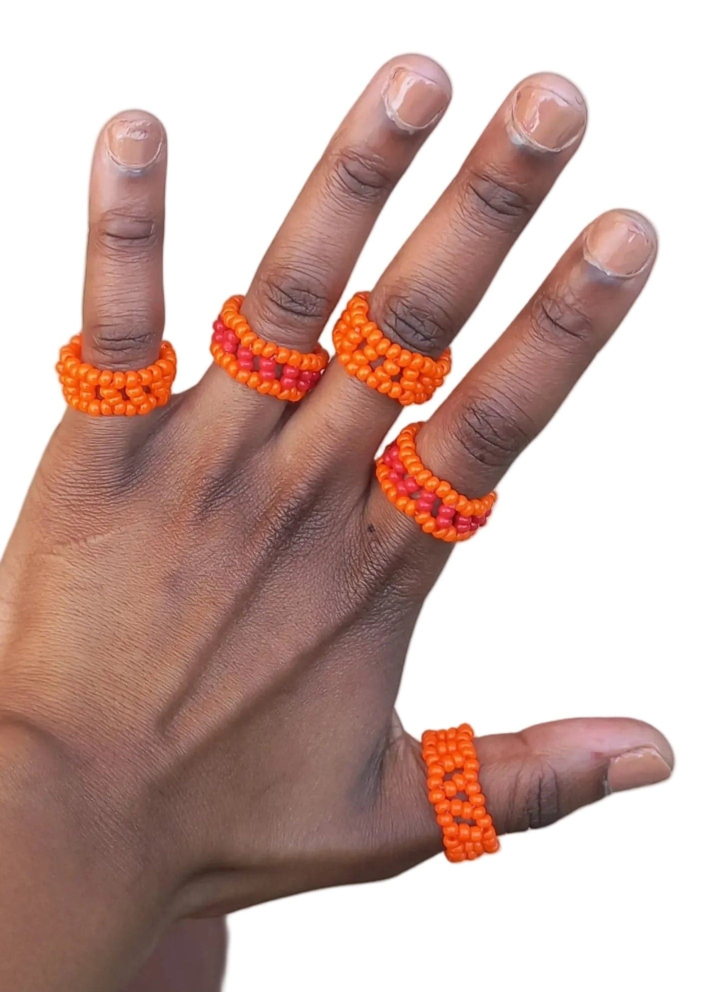 Tribal Monkey Jewellery Textured Rings