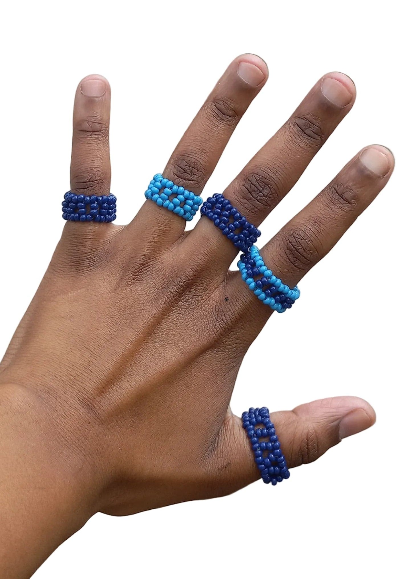 Tribal Monkey Jewellery Textured Rings
