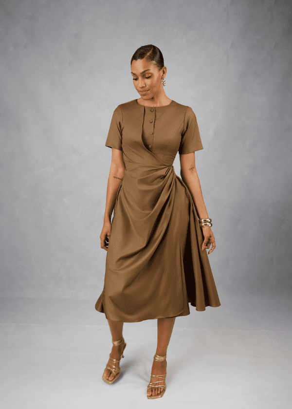 Vexxels Dress Adorkor Wrap Dress