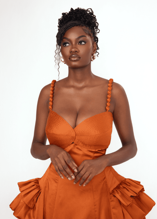 Vexxels Dress burnt orange / S Arielle Dress