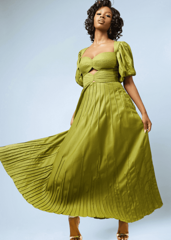 Vexxels Dress Green / S Amina Dress