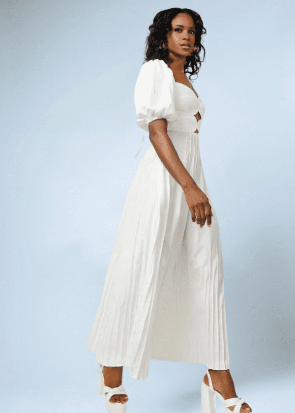 Vexxels Dress White / S Amina Dress