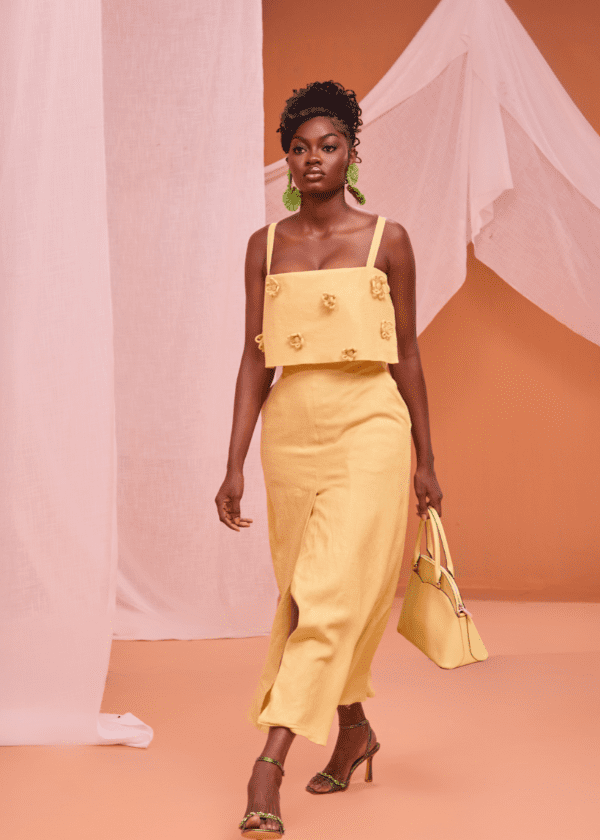 Vexxels Dress Yellow / S Elaine Dress