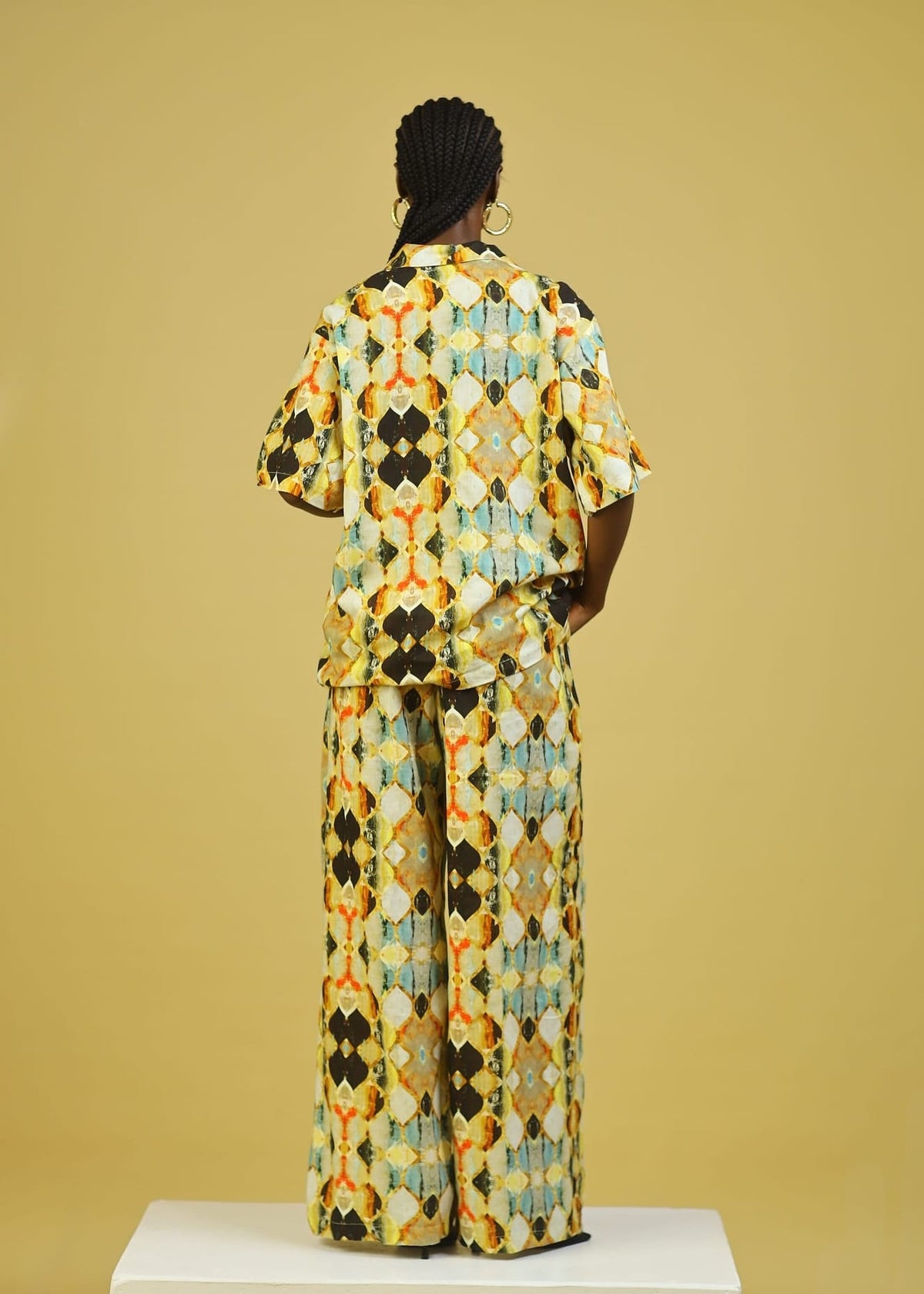 YVK Designs Co-ord Sets & Matching Sets Neo Linen Pant Set