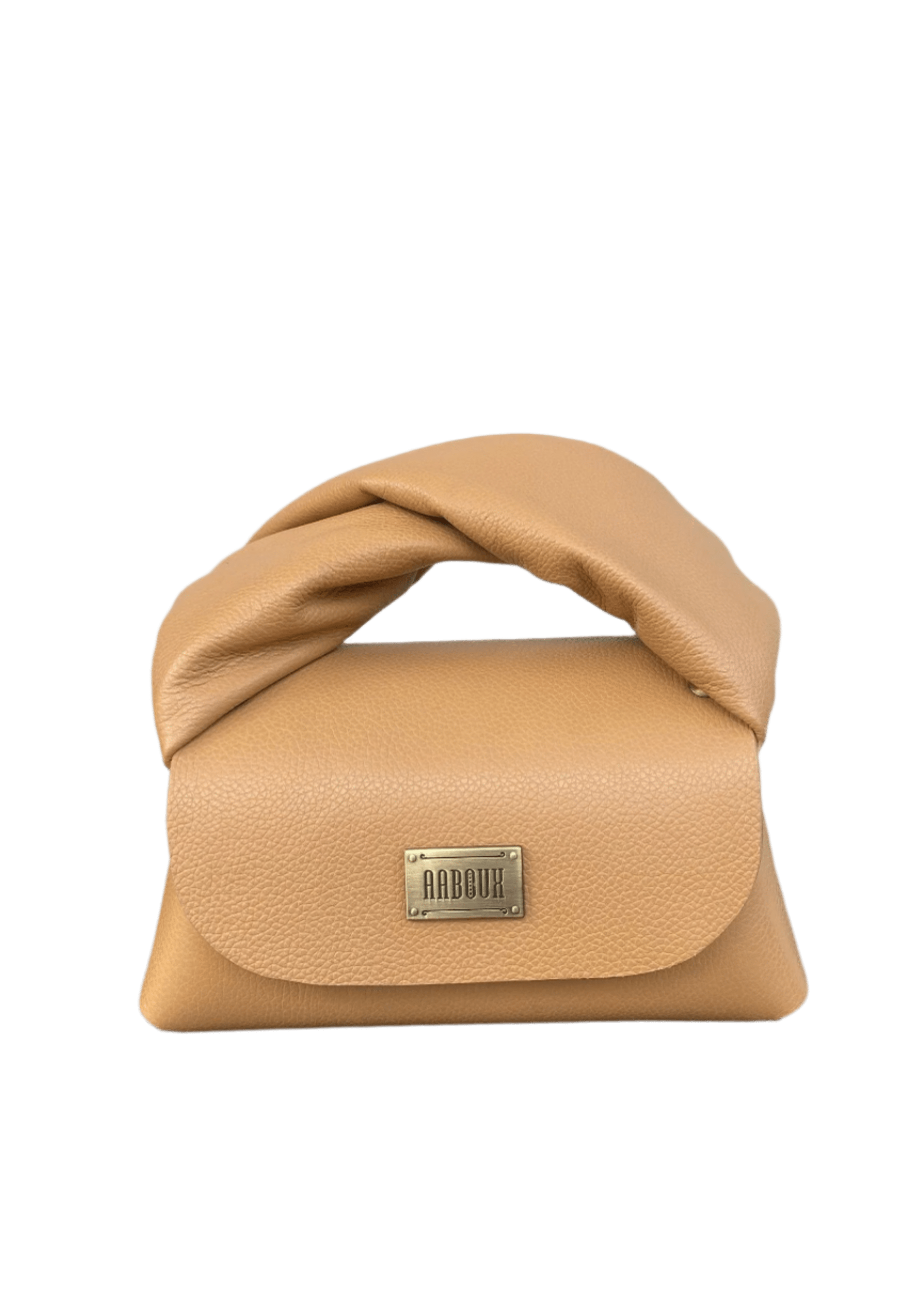 Aaboux Bags Beige Nury Beige Pebble Grain Leather