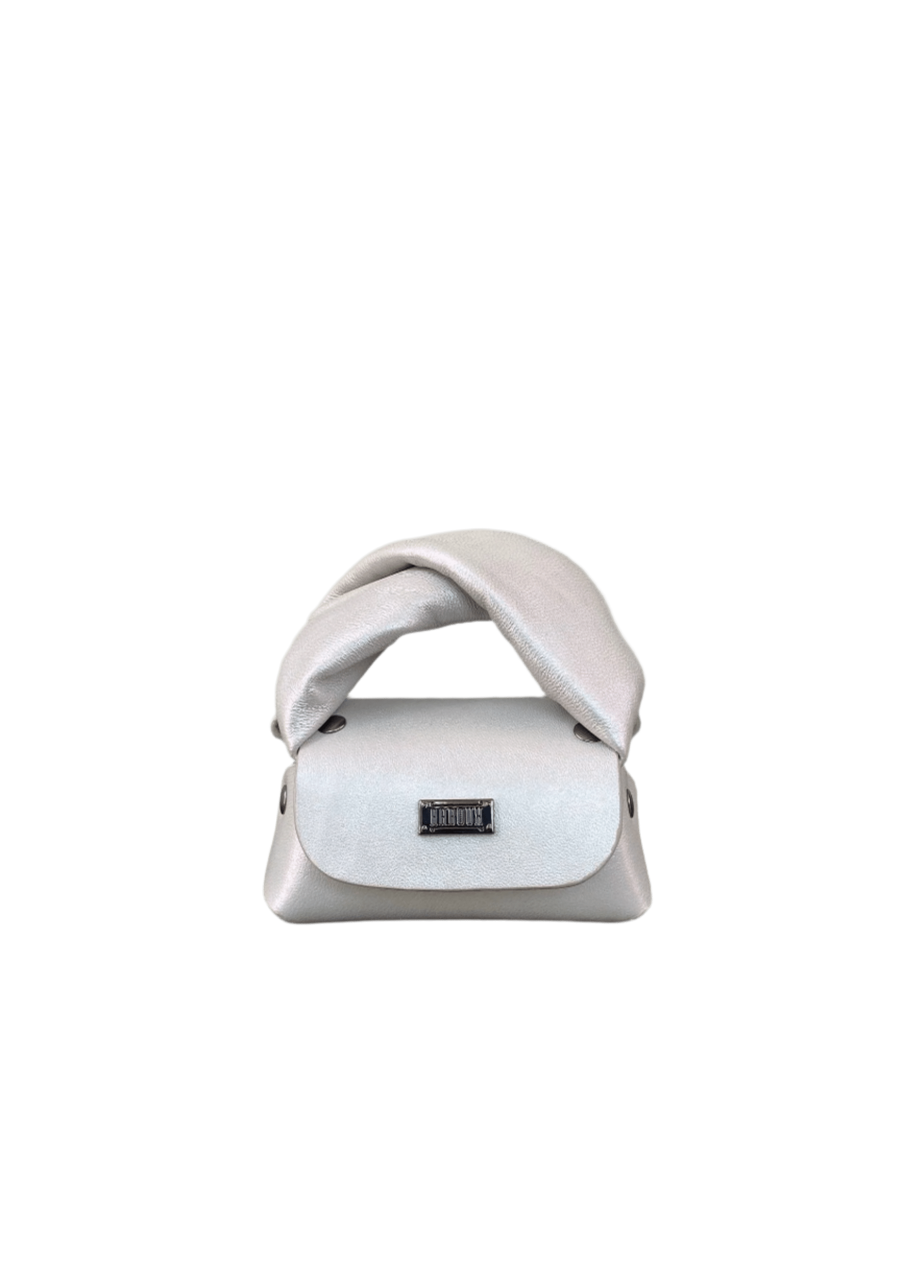 Aaboux Bags White Lily Micro Mother of Pearl Smooth Grain