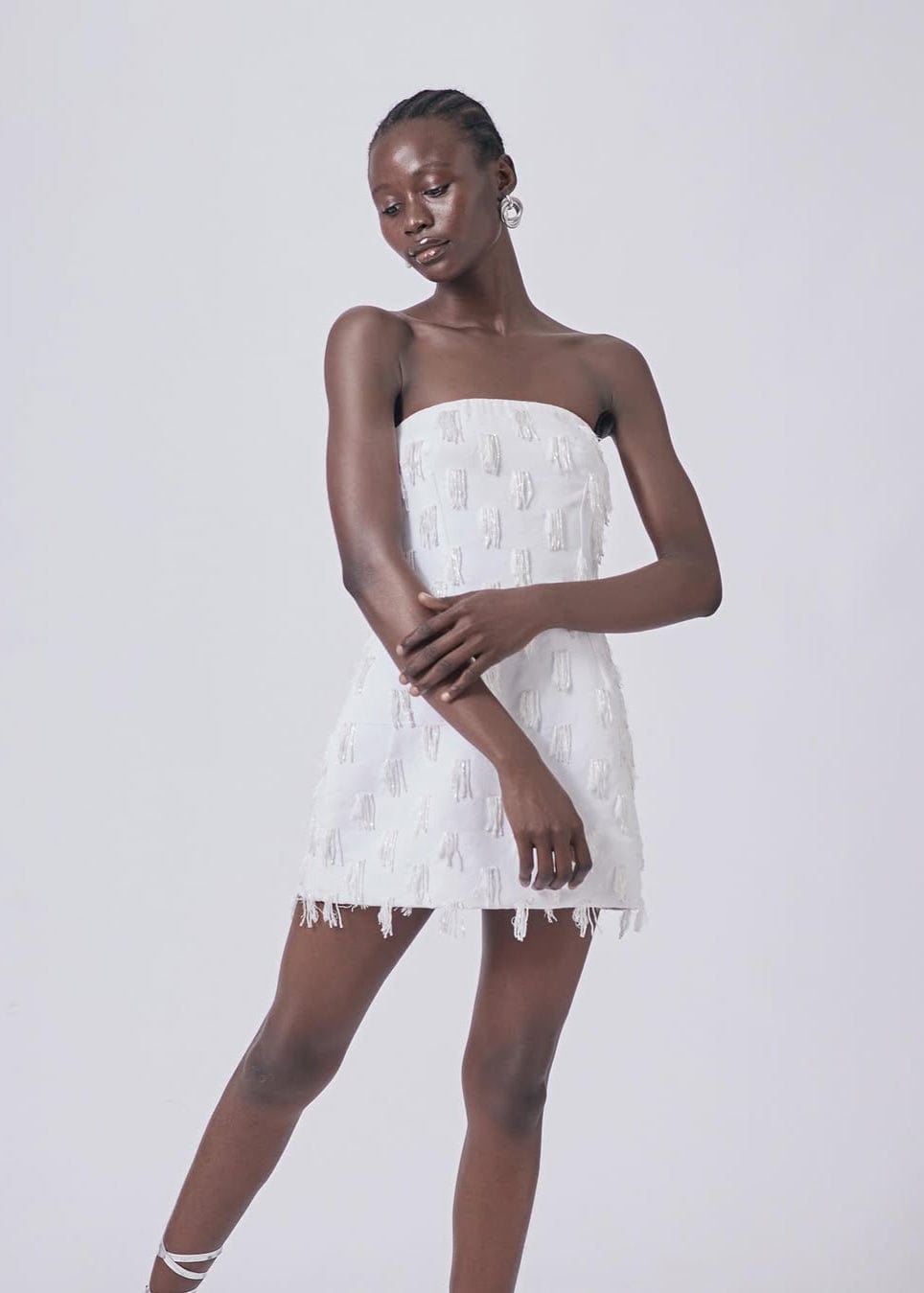 Abiola Olusola Dress Nami Mini Dress Beaded