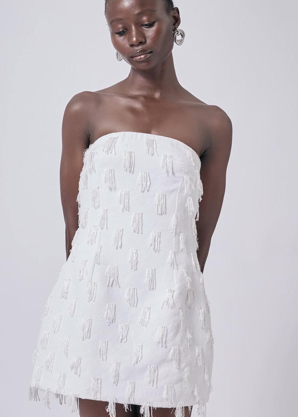 Abiola Olusola Dress Nami Mini Dress Beaded