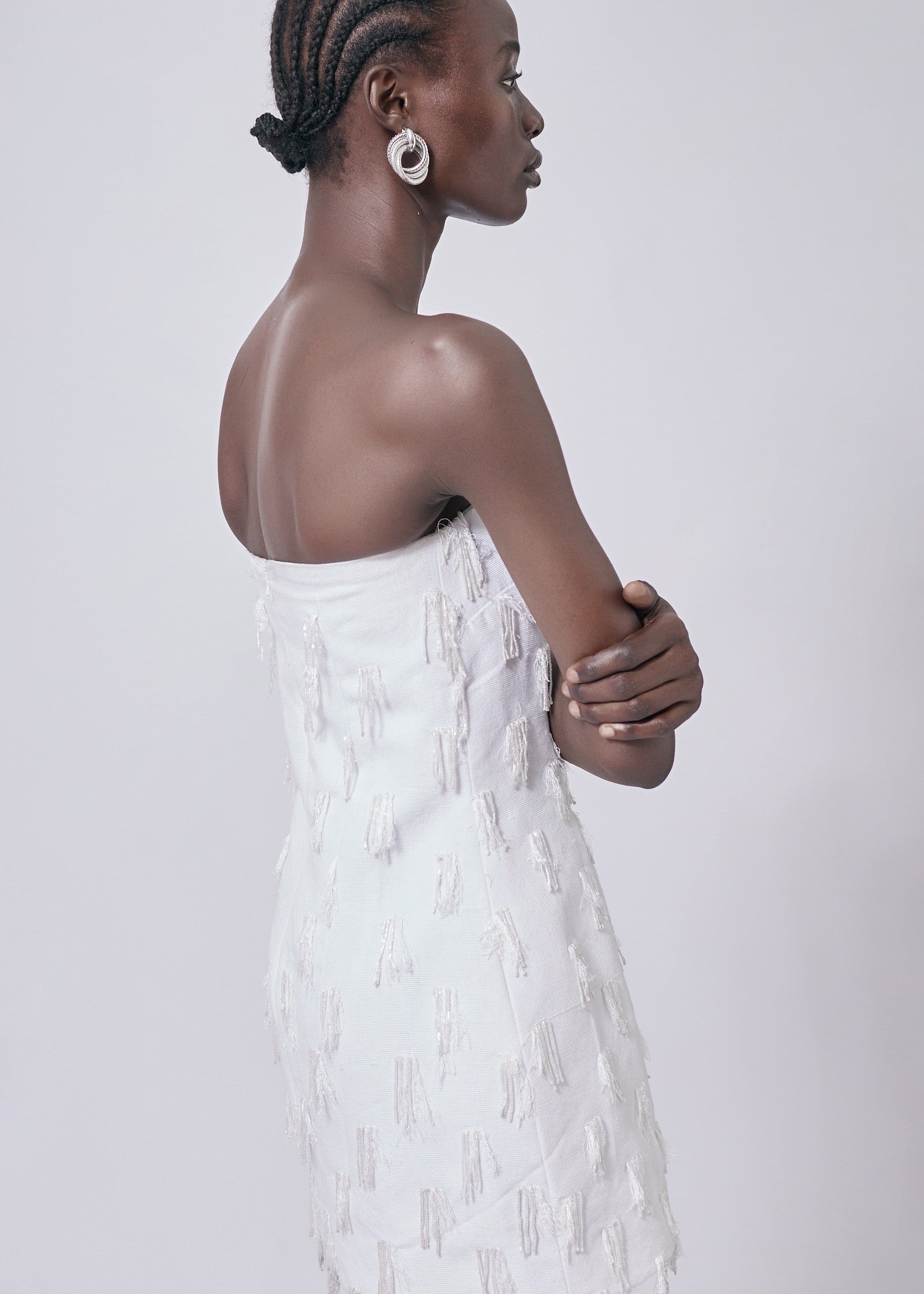 Abiola Olusola Dress Nami Mini Dress Beaded