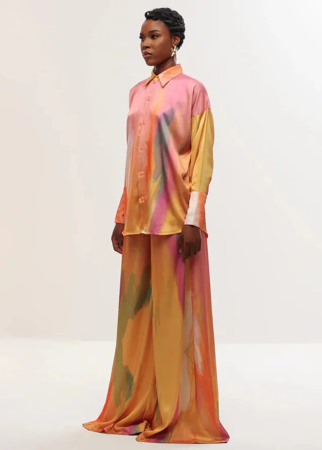 Aluka Shirt Imade Satin Shirt