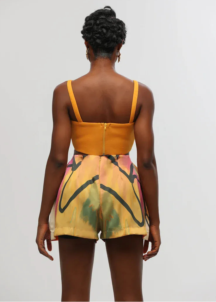 Aluka Short Asika Satin Shorts