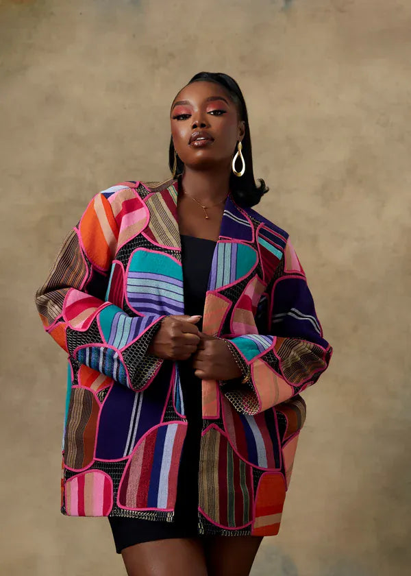 Andrew Tabitha Jacket Diakwu Patchwork Jacket