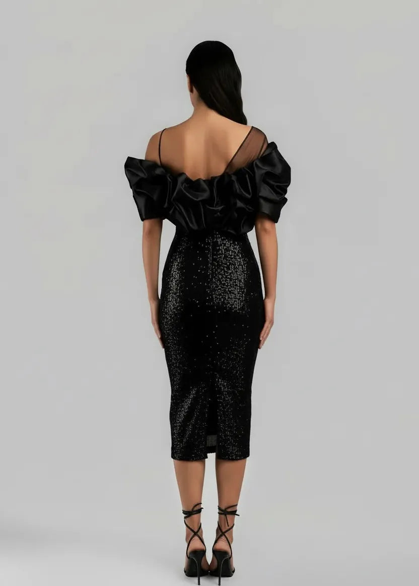 Anitabel Dresses Puffed Off Shoulder Dress