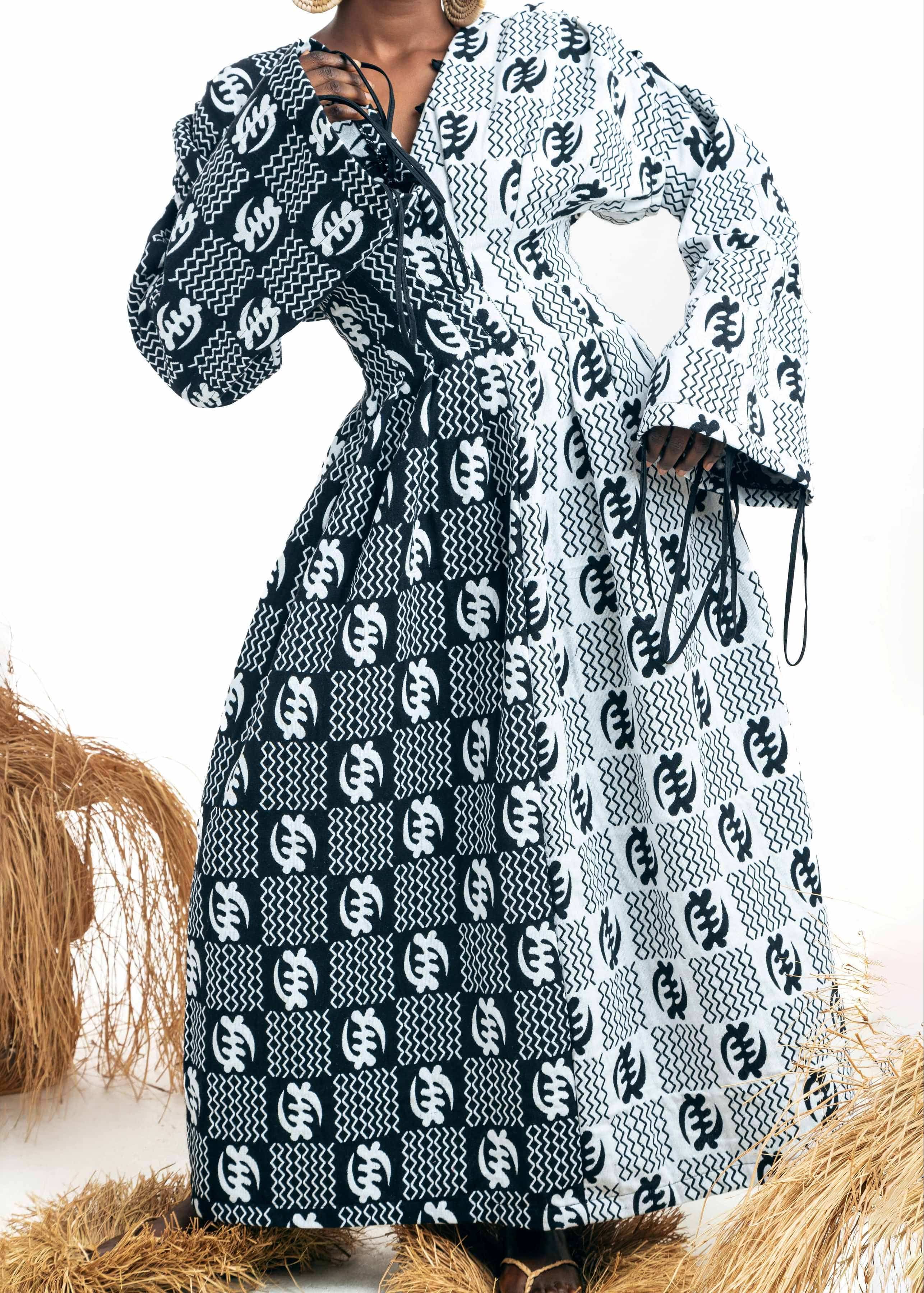 Atuche Woman Dress Zaram Gye Nyame Dress II