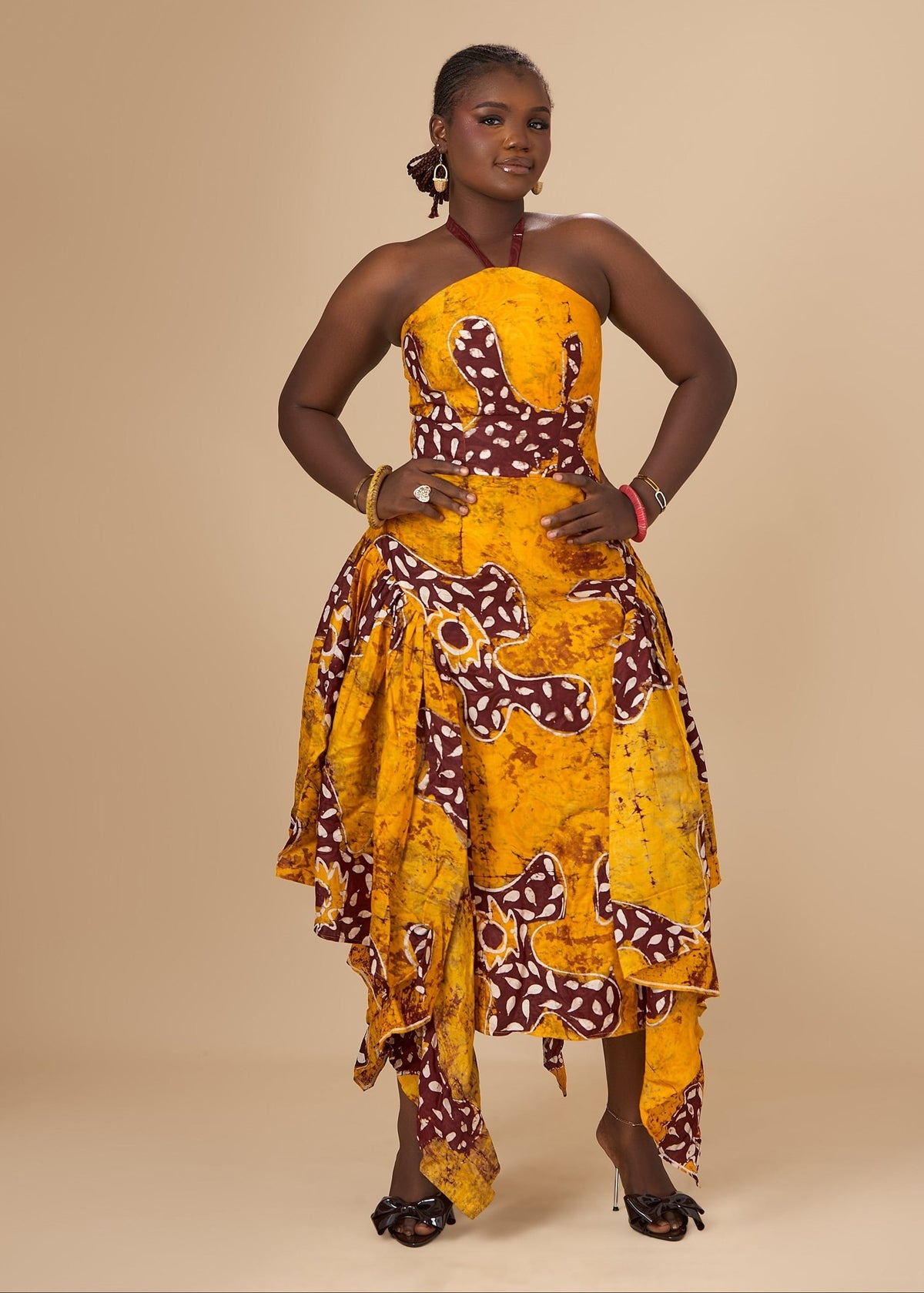 Austine Mali Dress The Ajoke Adire Dress