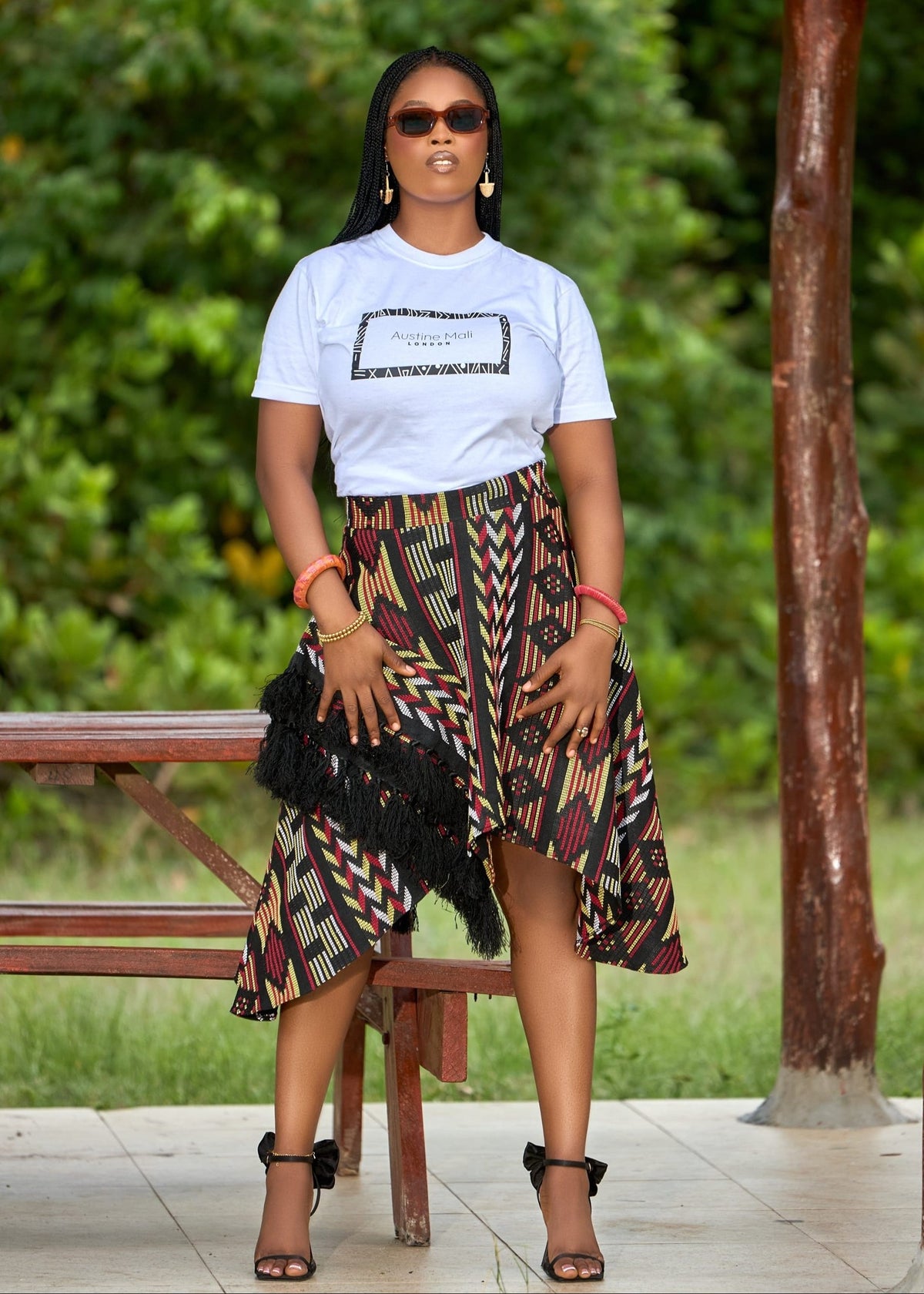 Austine Mali Skirts The Awele Flare Skirt