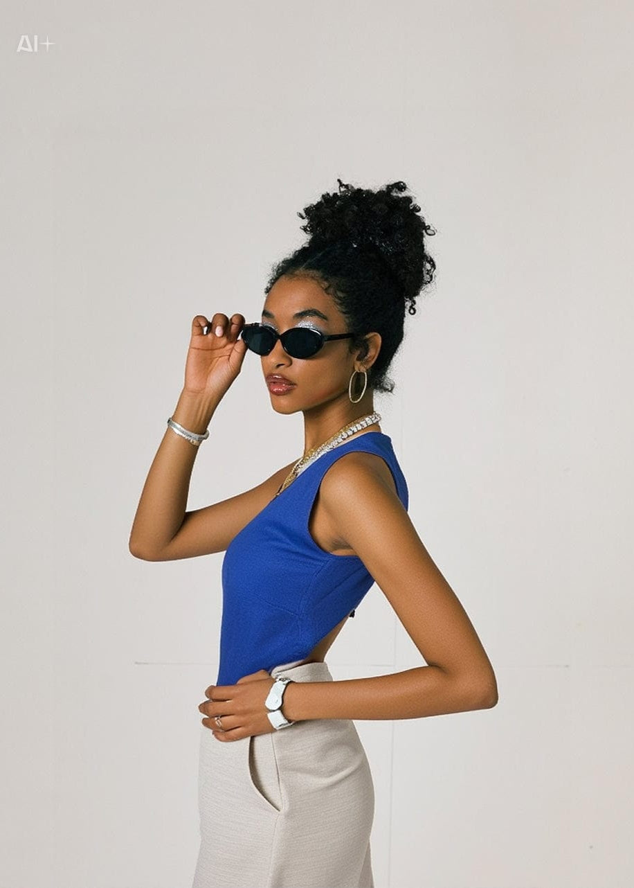 AWÉK Tops Sisi Eko Criss Cross Top