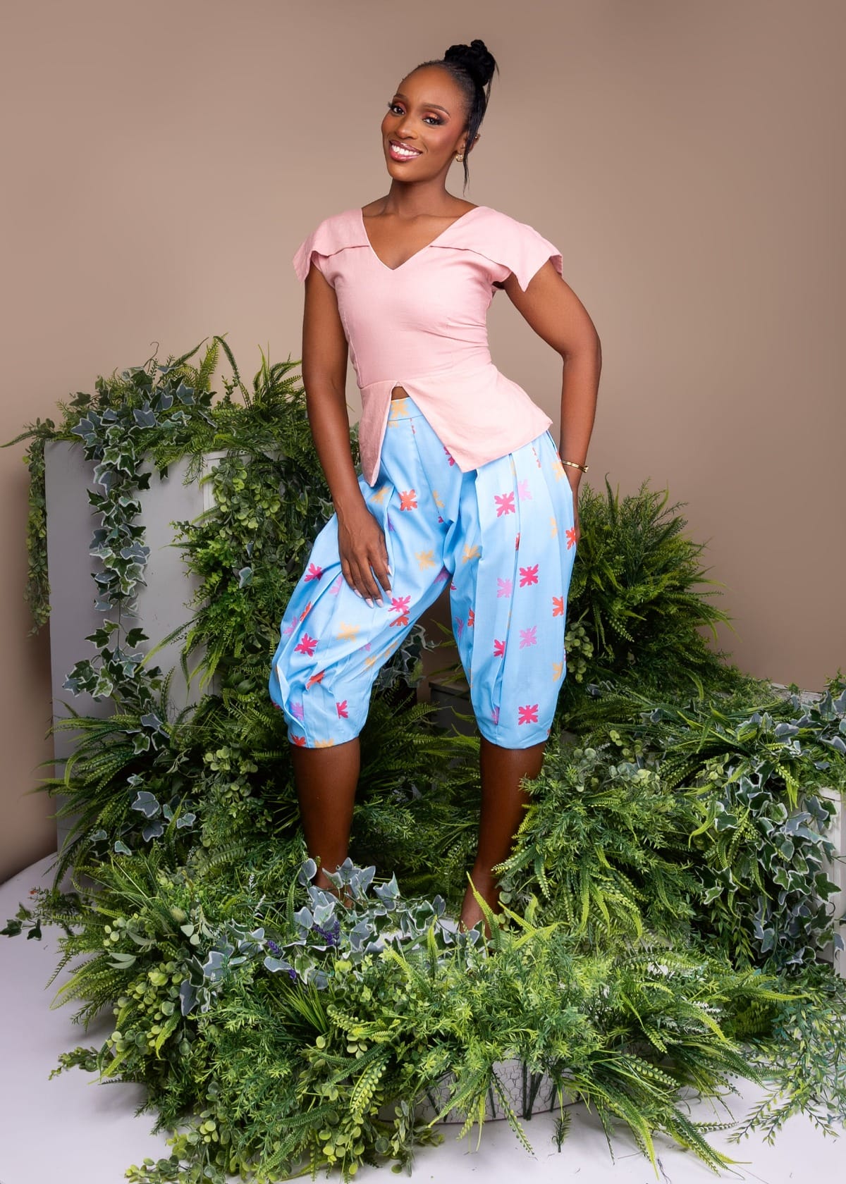 AyoJayne Lagos Co-ord Sets & Matching Sets Bloomer long shorts set