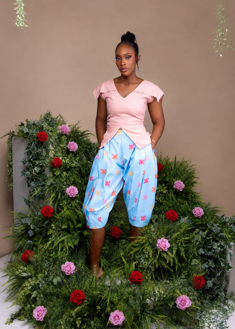 AyoJayne Lagos Co-ord Sets & Matching Sets Bloomer long shorts set