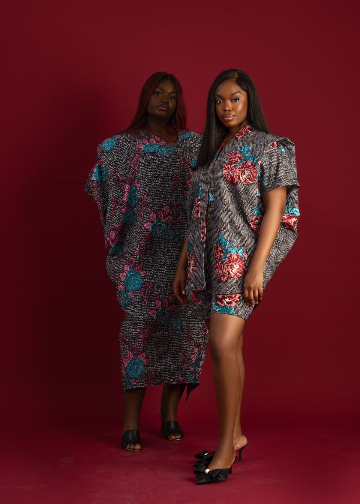 AyoJayne Lagos Co-ord Sets & Matching Sets Brocade short set