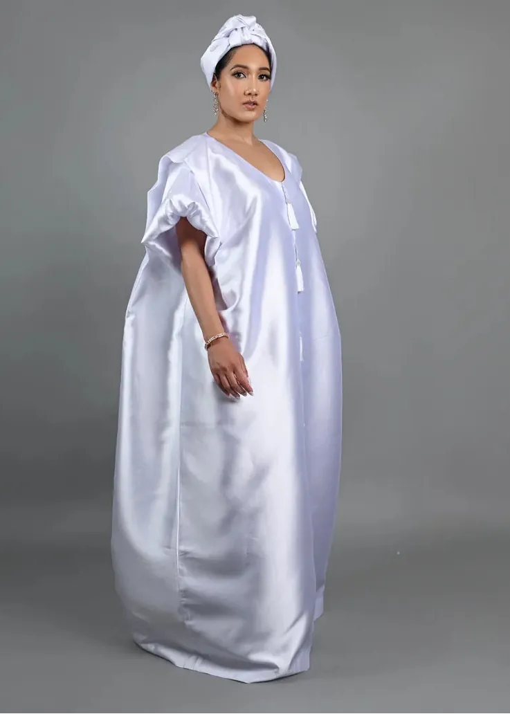 Bibire Bubus & Kaftans White Joromi White Boubou
