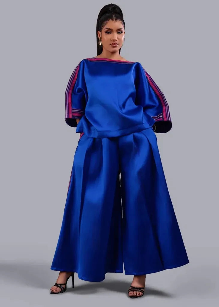 Bibire Co-ord Sets & Matching Sets Yayo Blue Pant Set