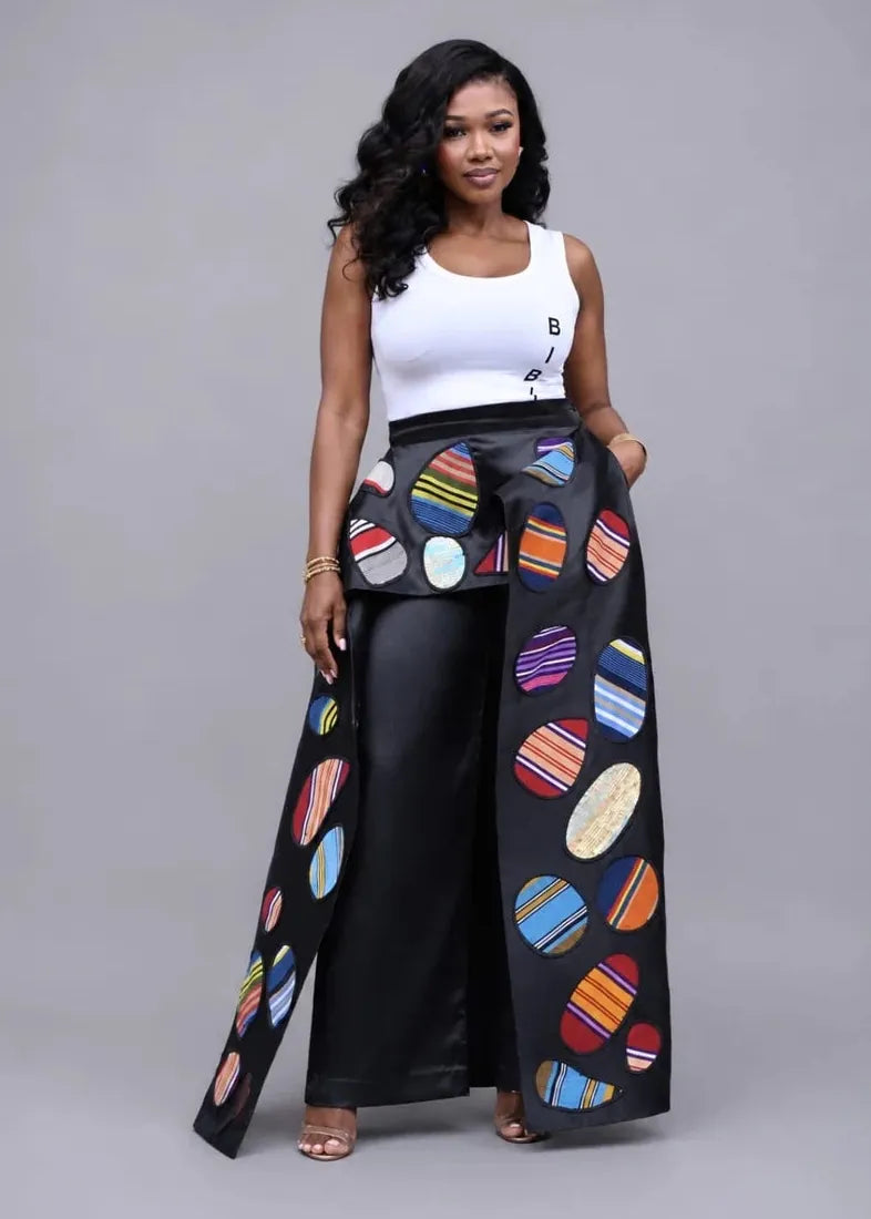 Bibire Pants Peplum Patched Pant