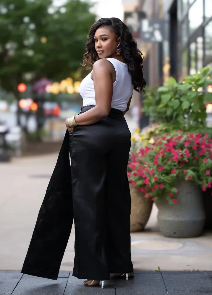 Bibire Pants Peplum Patched Pant