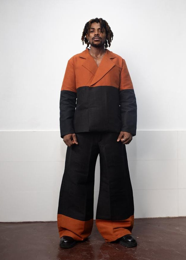 Bluprnt Co-Ord Set Two-Tone Titan Tuxedo