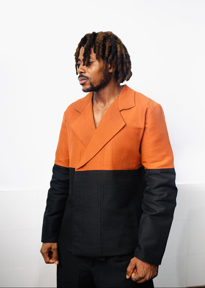 Bluprnt Co-Ord Set Two-Tone Titan Tuxedo