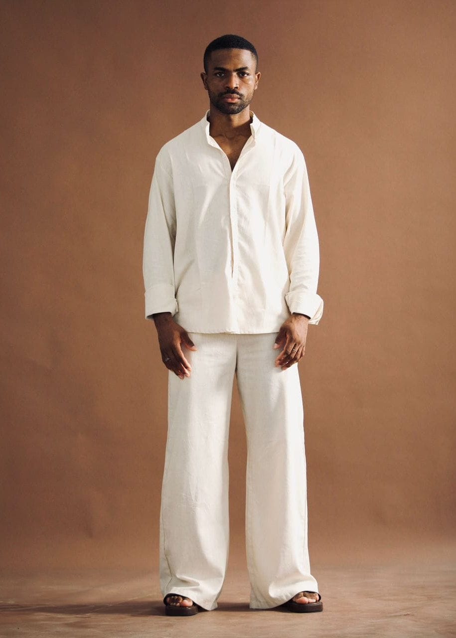 Bluprnt Co-ord Sets & Matching Sets Linen Luxe Pants Set