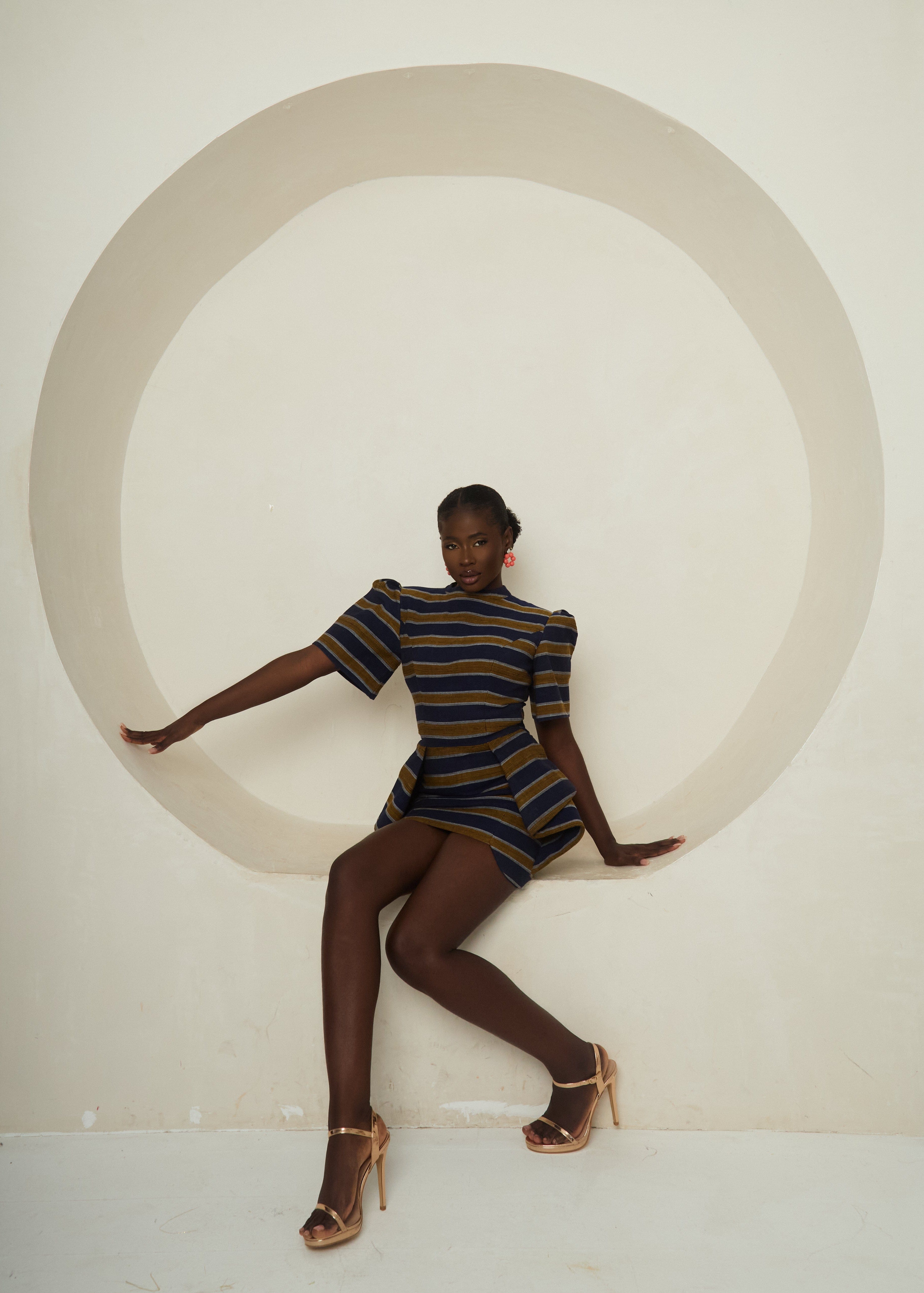 Bola Dress Blue / 8 Èni Íyi Dress