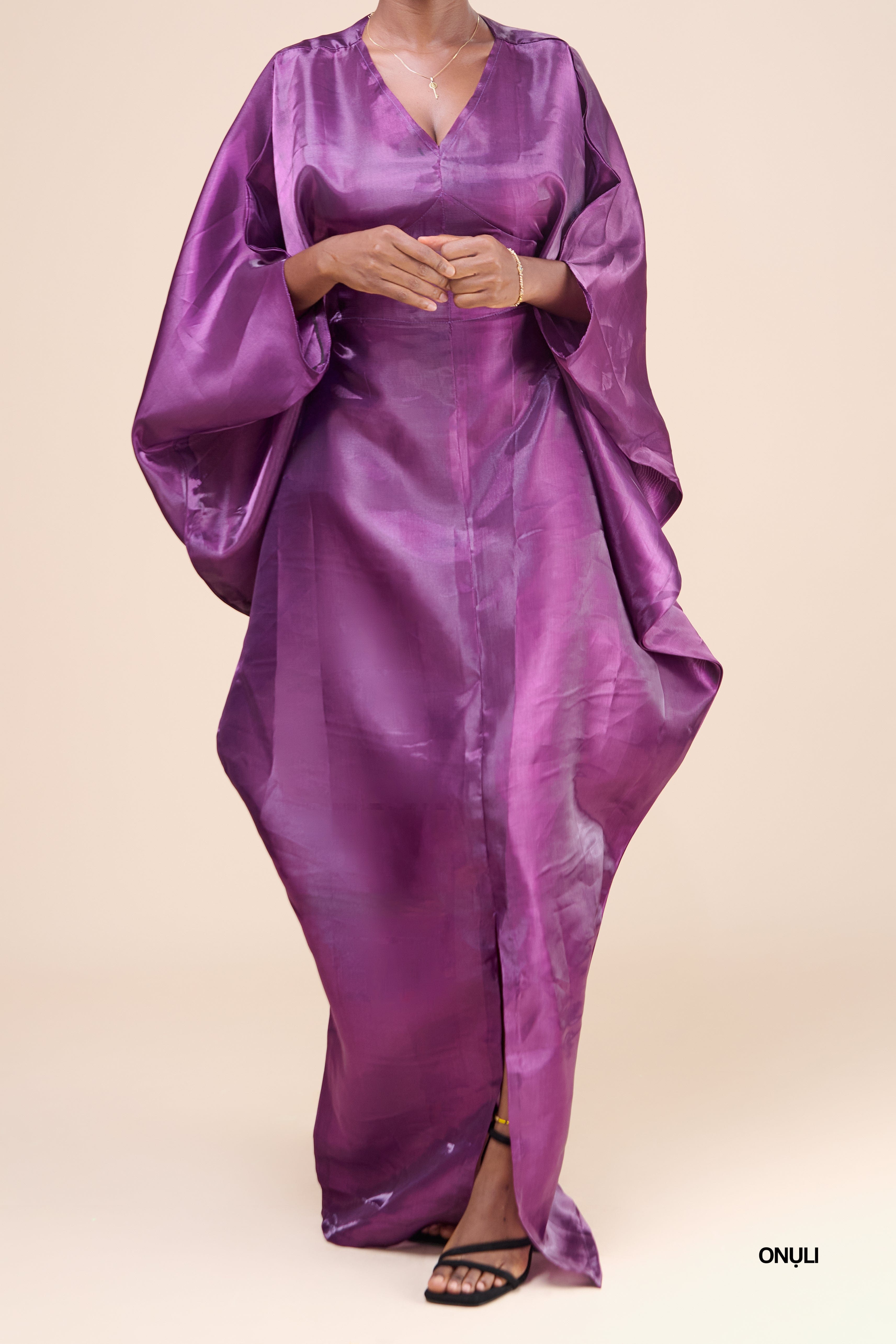 Ciar Dress Purple / 10 Metallic Bubu