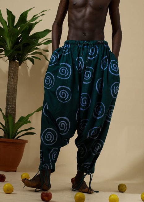 Cute-Saint Pants Green / S Omu Kembe Pants