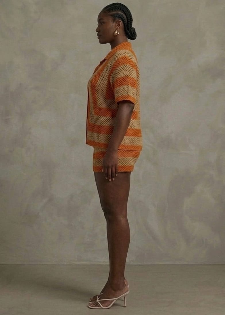 Dzini Co-Ord Set Uja Shirt