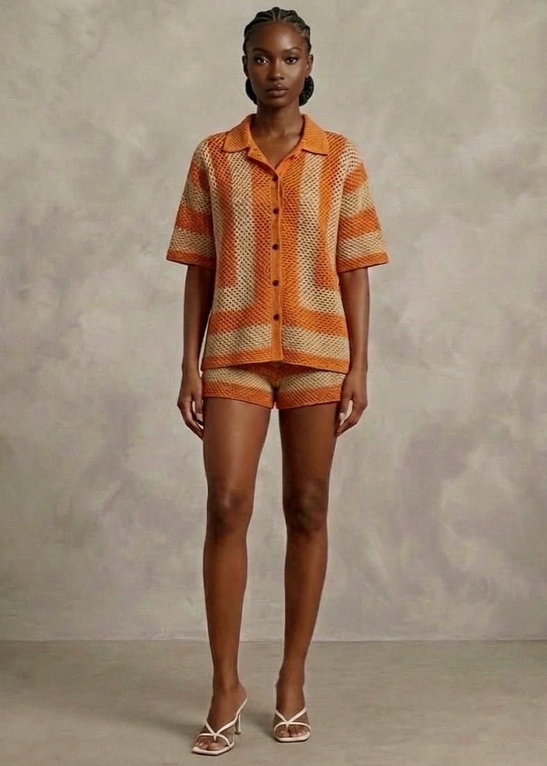 Dzini Co-Ord Set Uja Shirt